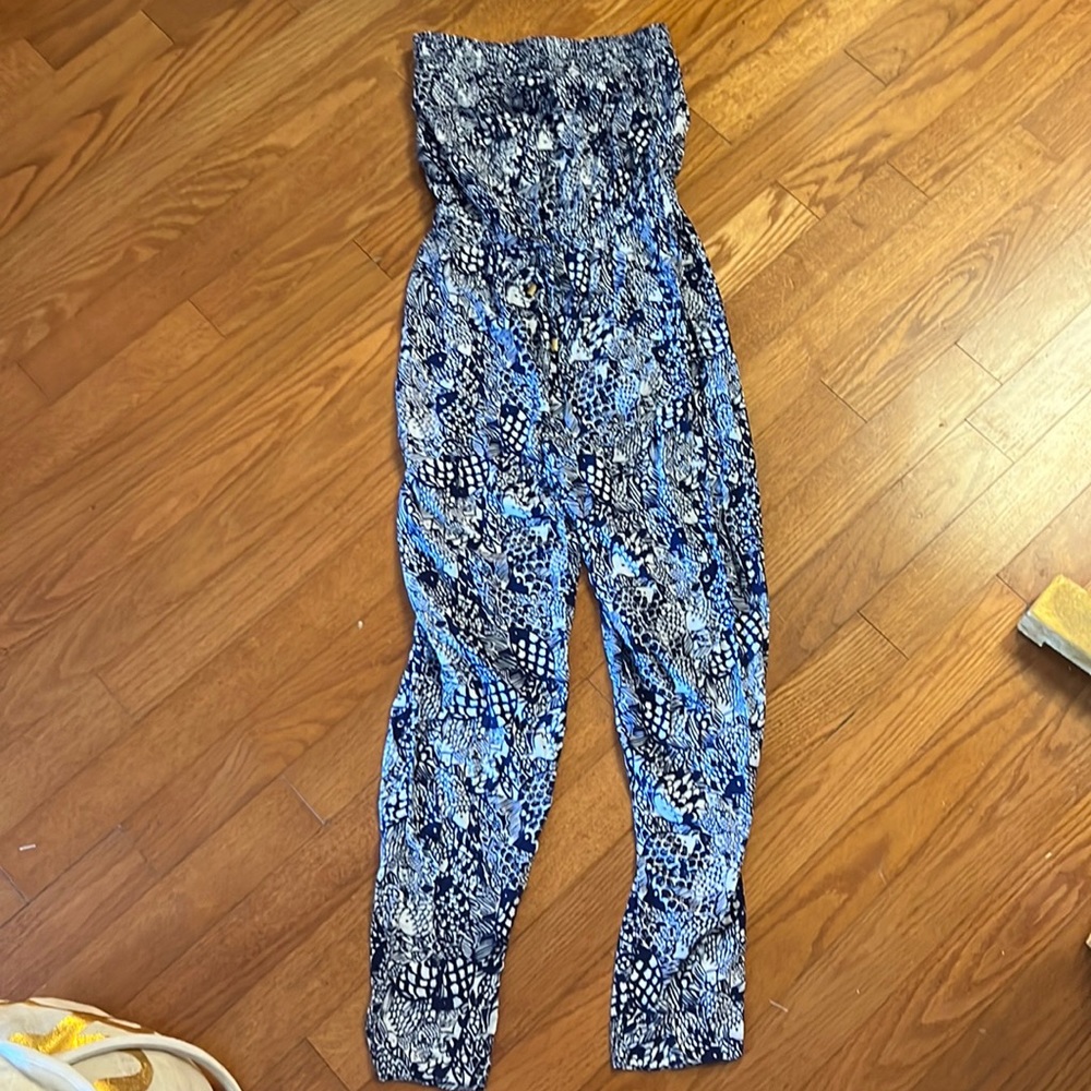 Lilly Pulitzer for Target Blue Jumpsuit size M